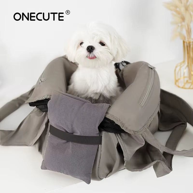 Onecut Pet Strap Shoulder Bag Dog Outdoor Travel Accessories Handbag External Transport Basket