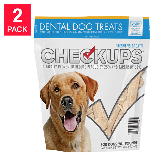 Checkups Dental  24 Count, 2-Pack