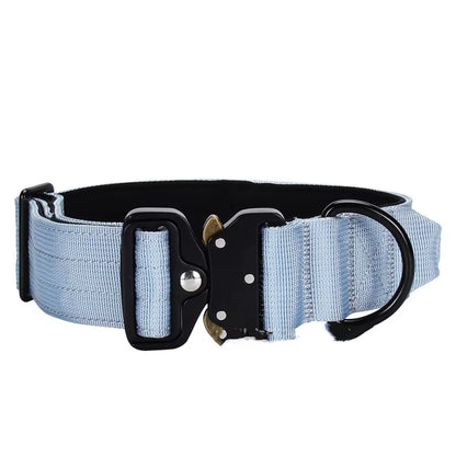 C5 Premium Dog Collar Adjustable Heavy Duty Quick-Release Metal Buckle Dog Collar for Small or Medium to Extra Large Dogs