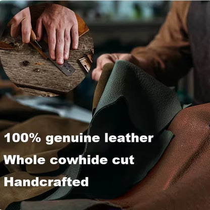 Genuine Full-Grain Leather Dog Leash 