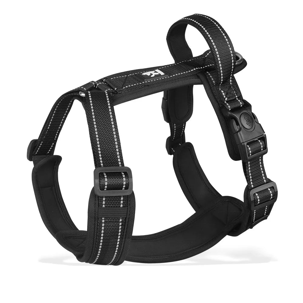 Reflective Adjustable Dog Harness for Medium to Large Dogs - Perfect for Anti-Pulling and Training Adventures