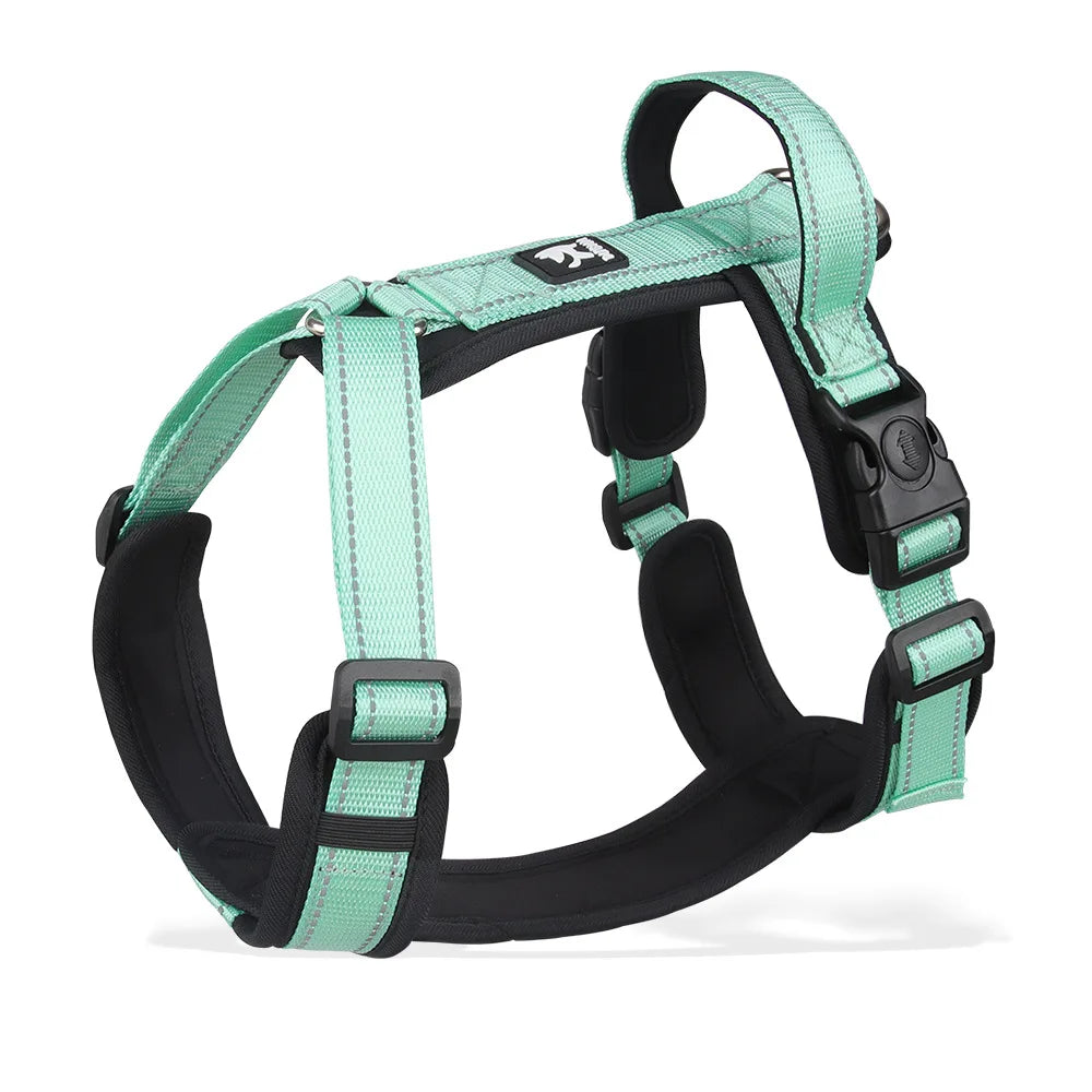 Reflective Adjustable Dog Harness for Medium to Large Dogs - Perfect for Anti-Pulling and Training Adventures