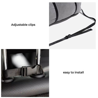 Luxury Dog Beds Waterproof Dog Car Seat Luxury Pet Car Seat Cat Beds Portable Travel Dog Car Backseat Pet Carrier Bag Pet Beds